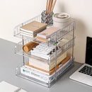3 LAYERS Smart Acrylic Desk Organizer Rack