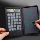 Rechargeable Calculator With Writing Pad
