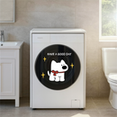 Puppy Prints Washing Machine Stickers