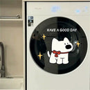 Puppy Prints Washing Machine Stickers