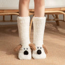 Snuggly Cartoon Soft Winter Socks